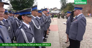 Święto Komendy Miejskiej Policji w Olsztynie