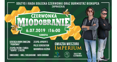 Miodobranie w Czerwonce