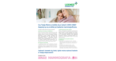 Bezpłatna mammografia w powiecie