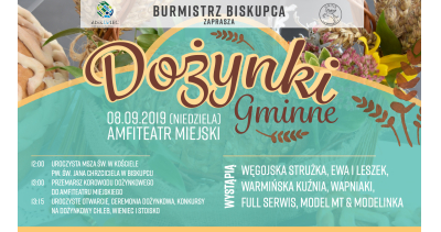 Święto plonów w Biskupcu