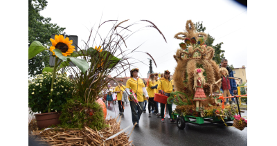 Deszczowe dożynki w Biskupcu