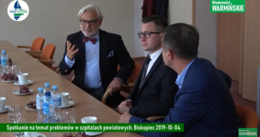 Spotkanie w sprawie szpitali powiatowych