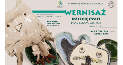 Wernisaż dziecięcej ceramiki