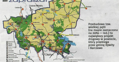 Dywity gotowe na budowę wielkiej pętli