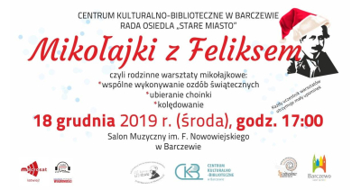 Mikołajki z Feliksem w Barczewie