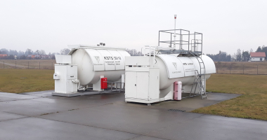 Nowa stacja paliw lotniczych w Gryźlinach