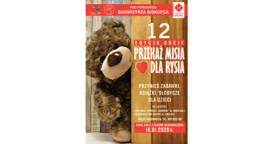 Przekaż Misia dla Rysia