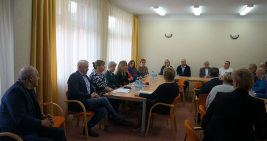 Z wizytą gospodarską w szpitalu w Biskupcu