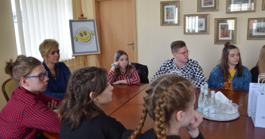 Młodzi samorządowcy z Olsztynka w starostwie