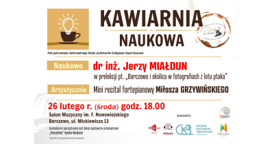 Kawiarnia naukowa w Barczewie