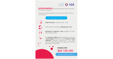 Jak zapobiegać zakażeniu KORONAWIRUSEM?