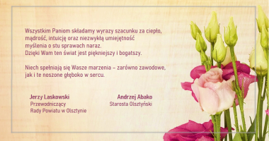 Z okazji Dnia Kobiet...