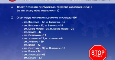 Stan epidemiologiczny na 3.04.2020 godz. 8:00