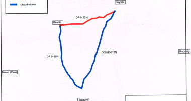 Zamknięcie drogi Frączki - Gradki