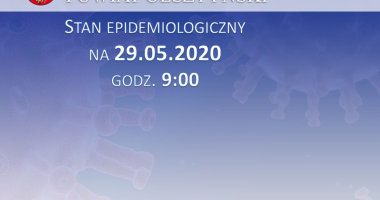Stan epidemiologiczny w powiecie na 29.05.2020 godz. 9:00