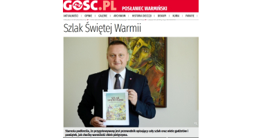 Prasa katolicka o Szlaku Świętej Warmii