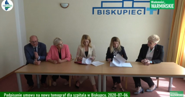 Są środki na tomograf dla szpitala w Biskupcu