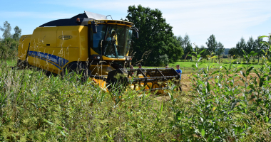 Nowoczesne żniwa w nowoczesnej szkole