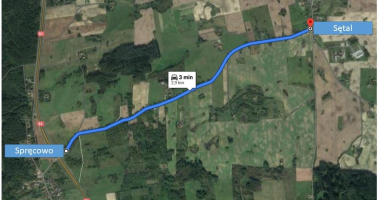 Ruch wahadłowy - gmina Dywity