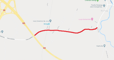 Wyłączenie drogi - Bartąg