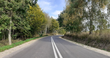 Zakończył się remont powiat&oacute;wki w gminie Jeziorany
