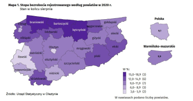 Jak wygląda sytuacja na rynku pracy w regionie?