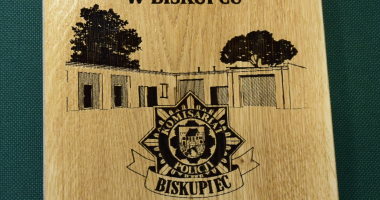 Modernizacja terenu Komisariatu Policji w Biskupcu