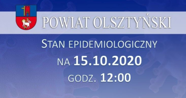 Stan epidemiologiczny w powiecie na 15.10.2020 godz. 12:00