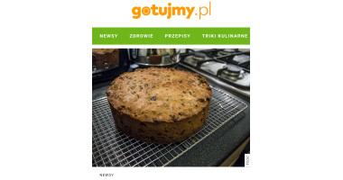 Gotujmy.pl też zachęca do pieczenia warmiaczka