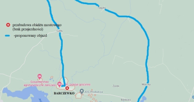 Przesunięcie terminu otwarcia drogi w Barczewku