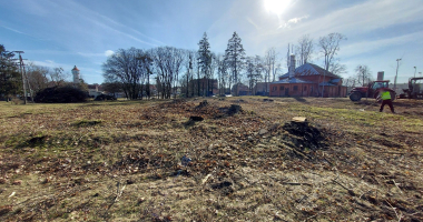 Pierwsze prace w Olsztynku, wkrótce przetarg