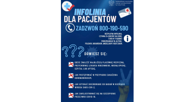 Infolinia NFZ w języku ukraińskim