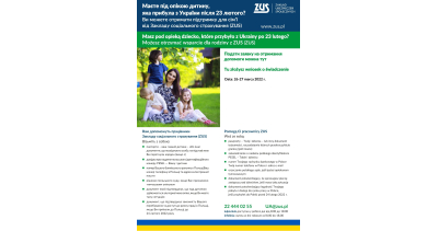 Świadczenia 500+ dla obywateli UA