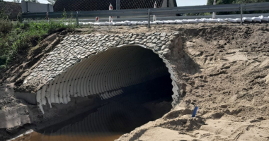 Most w Barczewku naprawiony