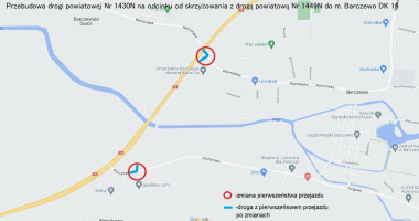 Zmiany na skrzyżowaniach w Barczewie