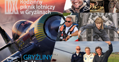 Już w niedzielę: IX Rodzinny Piknik Lotniczy w Gryźlinach „Pod Niebem Kopernika”