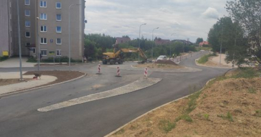 Rondo na Bartąskiej – bliski finał inwestycji