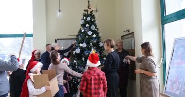 Niezwykła choinka w naszym urzędzie
