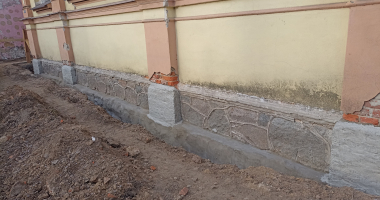 Prace przy fundamentach