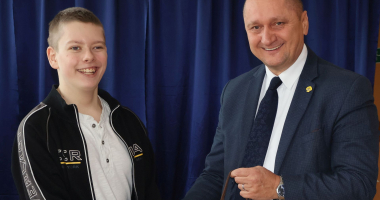 Mały bohater uratował babcię