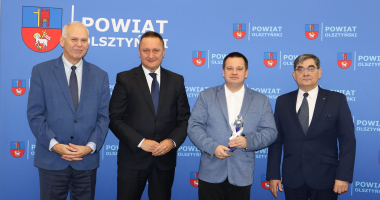 Łukasz Ruch laureatem statuetki Kr&oacute;lewny Warmińskiej Łyny