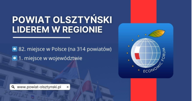 Powiat Olsztyński &ndash; najlepszy w wojew&oacute;dztwie