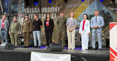Pomaganie ma moc! Serce Legionu dla Starosty Olsztyńskiego.