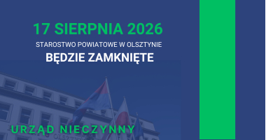Urząd będzie zamknięty